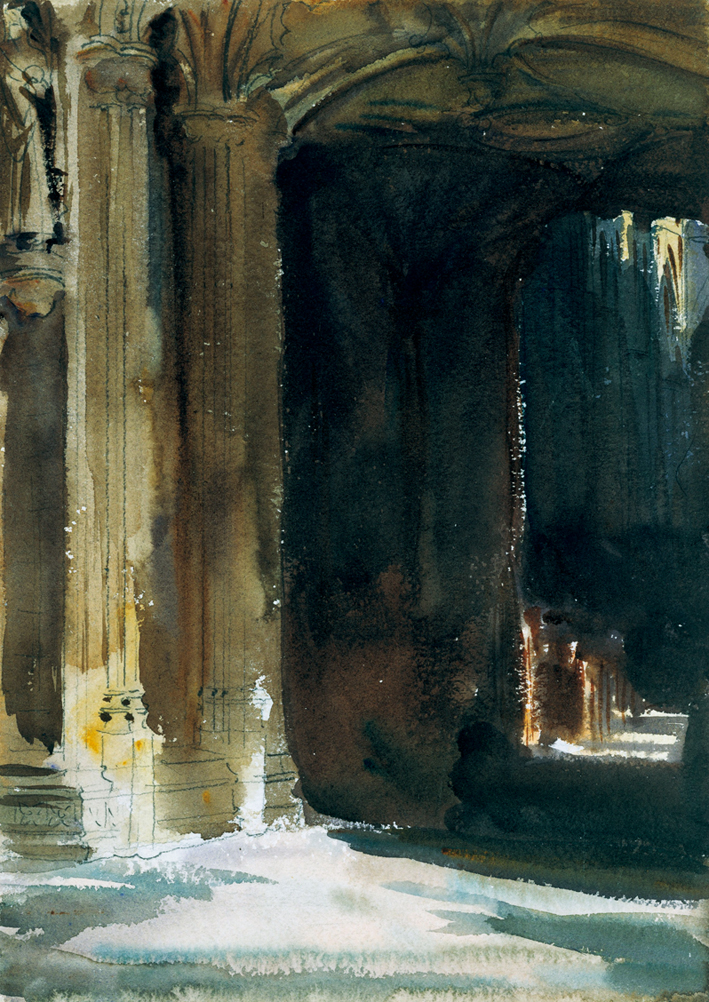  约翰·辛格·萨金特John Singer Sargent —— 水彩022